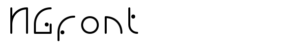 NGfont font preview